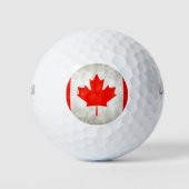 Canadese vlag golfballen (Voorkant)