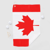 Canadese vlag golfhanddoek (Insitu)