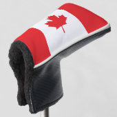 Canadese vlag golfheadcover (3/4 voorkant)