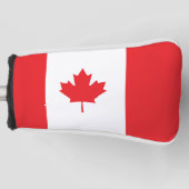 Canadese vlag golfheadcover (Voorkant)