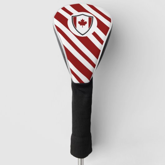 Canadese vlag golfheadcover (Voorkant)