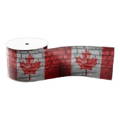 Canadese vlag grosgrain lint (Spoel)