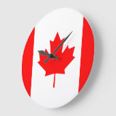 Canadese vlag grote klok (Hoek)