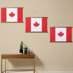 Canadese vlag hangend wandkleed