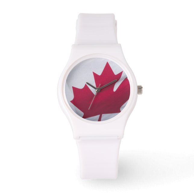 Canadese vlag. horloge (Voorkant)