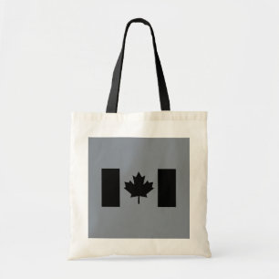 Canadese vlag in Black Decor Tote Bag