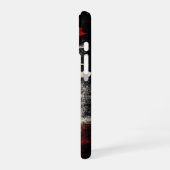 Canadese vlag iPhone 16 hoesje (Linkerkant)