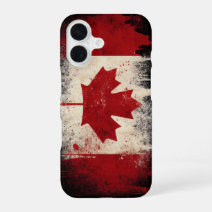 Canadese vlag iPhone 16 hoesje