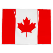 Canadese vlag large cadeauzakje (Achterkant)