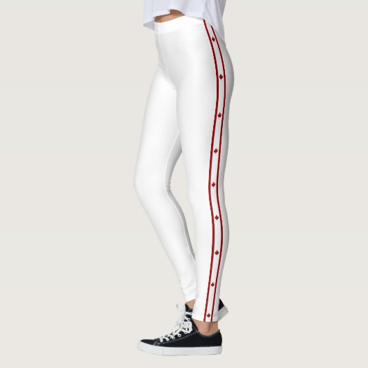 Canadese vlag leggings (Links)