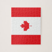 Canadese vlag legpuzzel (Verticaal)