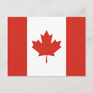 Canadese vlag (Maple Leaf) (Canada) Briefkaart