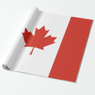 Canadese vlag (Maple Leaf) (Canada) Cadeaupapier