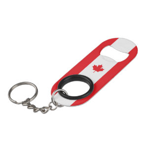 Canadese vlag mini flessenopener