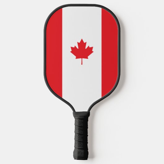 Canadese vlag pickleball paddle (Achterkant)