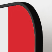 Canadese vlag pickleball paddle (Links Detail)