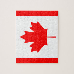 Canadese vlag Puzzel