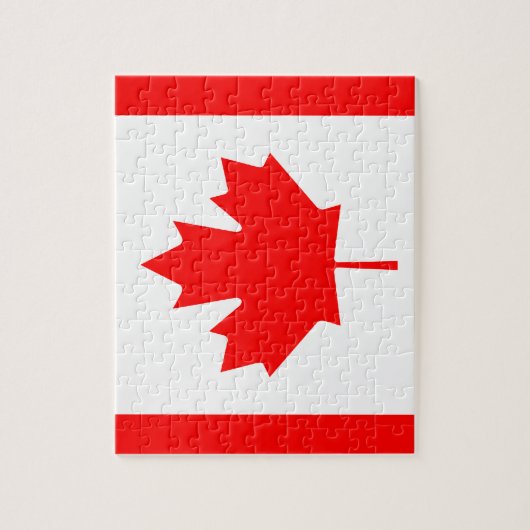 Canadese vlag Puzzel (Verticaal)