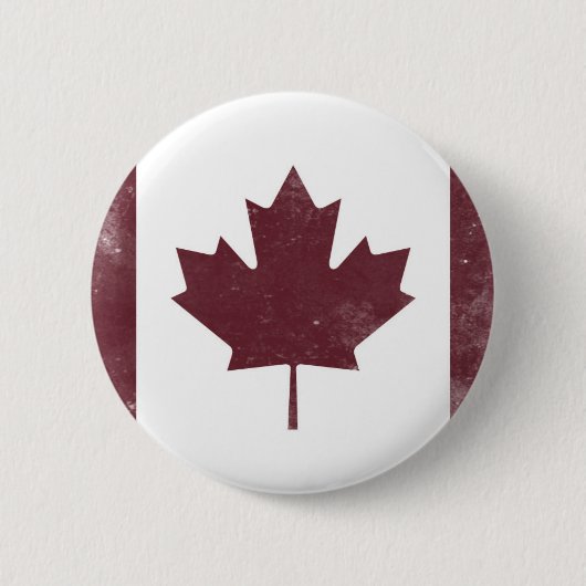 Canadese vlag Ronde Button 5,7 Cm (Voorkant)