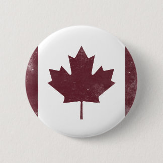 Canadese vlag Ronde Button 5,7 Cm