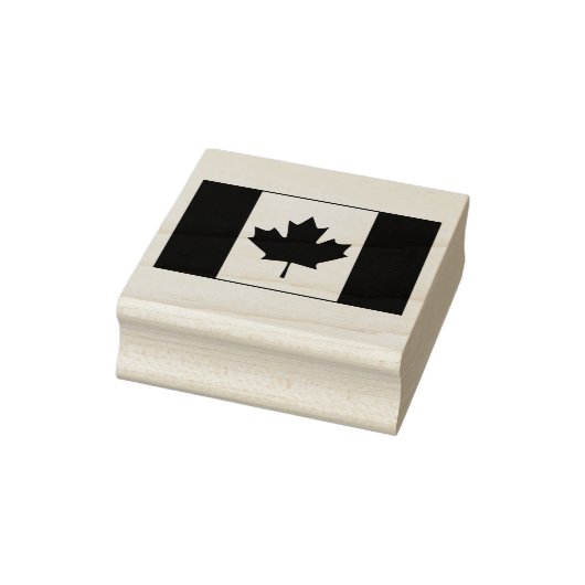 Canadese vlag rubberstempel (Stempel)