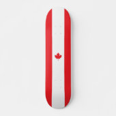 Canadese vlag skateboard (Voorkant)