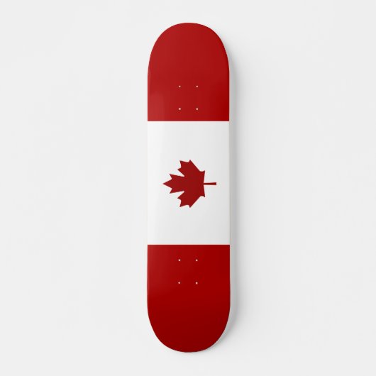 Canadese vlag skateboard (Voorkant)