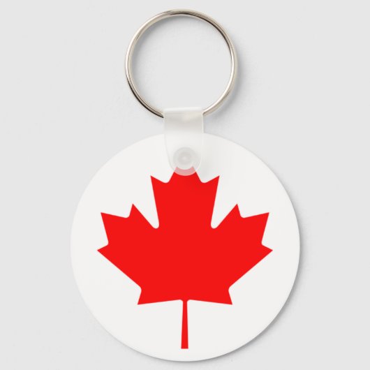 Canadese vlag sleutelhanger (Voorkant)