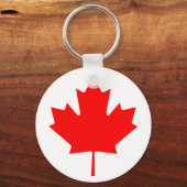 Canadese vlag sleutelhanger (Voorkant)