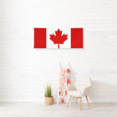 Canadese vlag spandoek (Insitu)