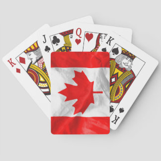 Canadese vlag speelkaarten