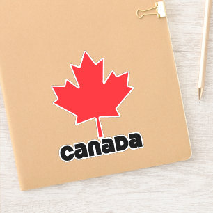 Canadese vlag sticker