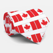 Canadese vlag stropdas (Opgerold)