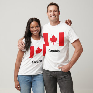 Canadese vlag t-shirt