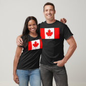 canadese vlag t-shirt (Unisex)