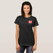 Canadese vlag t-shirt (Voorkant volledig)