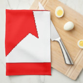 Canadese vlag theedoek (Quarter Fold)