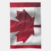 Canadese vlag theedoek (Verticaal)