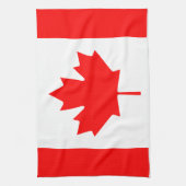Canadese vlag theedoek (Verticaal)