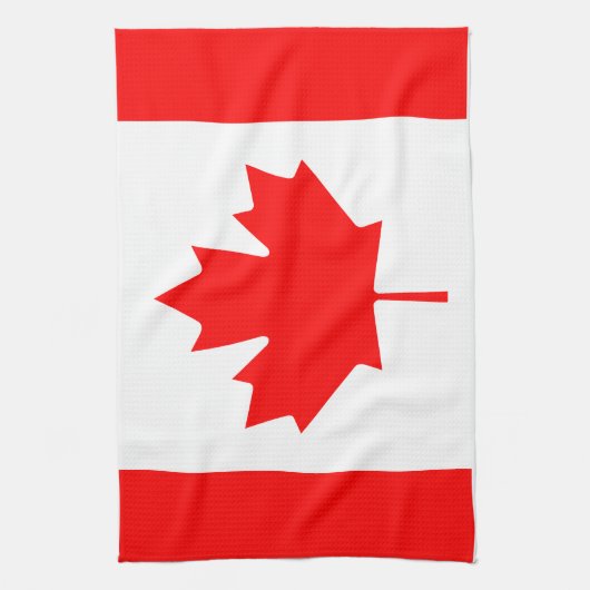 Canadese vlag theedoek (Verticaal)