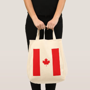 Canadese vlag tote bag