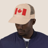 Canadese vlag trucker pet (In situ)