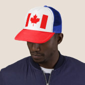Canadese vlag trucker pet (In situ)