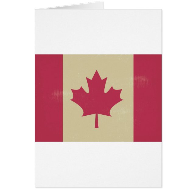 canadese vlag voor grunge (Voorkant)