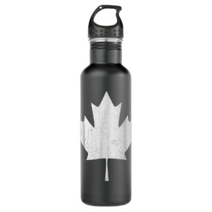 Canadese vlag Vrouwen Mannen Kinder Maple Leaf Can Waterfles