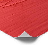 Canadese vlag Weathered Paint Poster (Hoek)