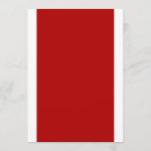 Canadese vlag Wedding Menu (Achterkant)