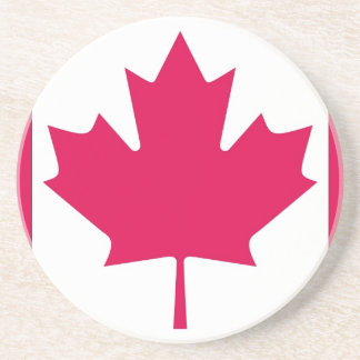 Canadese vlag zandsteen onderzetter