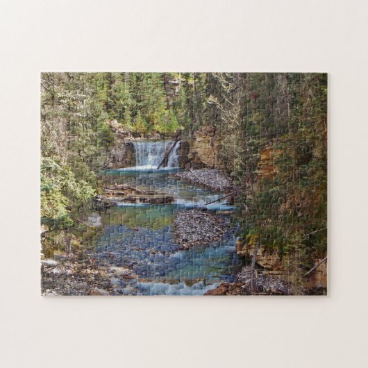 Canadese waterval legpuzzel (Horizontaal)
