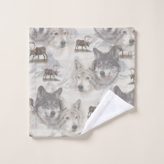 Canadese Wildlife Bad Handdoek (Wasdoekje)